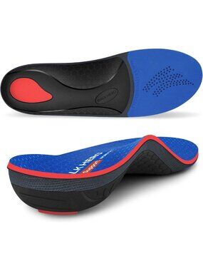 Max Cushion Arch Support Insoles for Plantar Fasciitis Relief & Comfort